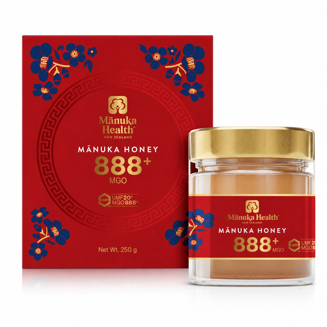 Manuka Health Manuka Honey MGO 888+ UMF 20+ 250g Limited Edition Gift Box (12.2028)