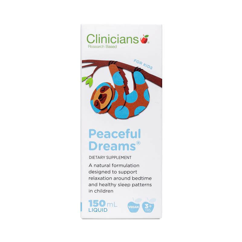 Clinicians Kids Peaceful Dreams，紐西蘭科立純，兒童安心睡前口服液 150ml