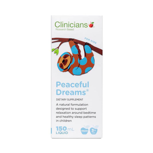 Clinicians Kids Peaceful Dreams ニュージーランドクリニシャンズ、キッズピースフルドリームス安眠液 150ml