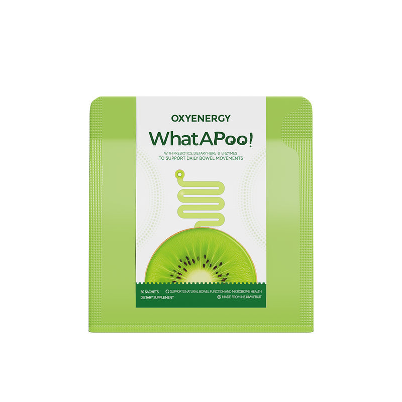 OXYENERGY WhatAPoo! 奇異果纖維酵素腸道順暢補充劑 30包