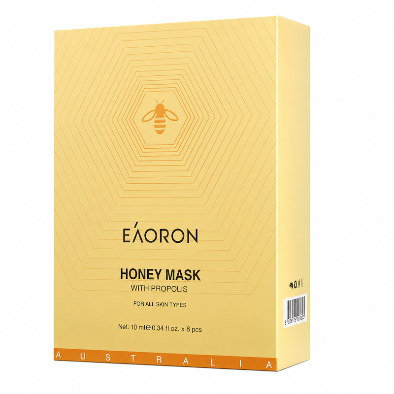 Eaoron Honey Mask with Propolis 澳洲蜂蜜蜂膠面膜 8入