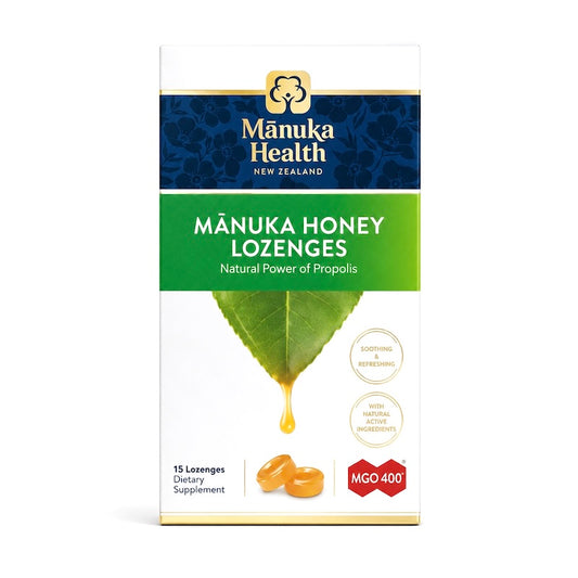 Manuka Health Manuka Honey Lozenges Propolis 15 pcs
