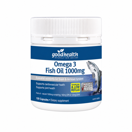 Good Health Omega-3 Fish Oil 1000mg 150 Capsules