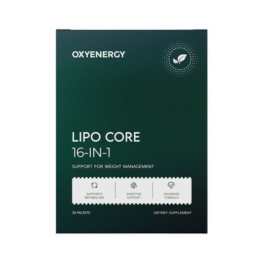 OXYENERGY LIPO CORE 16-IN-1 体重管理サプリメント 30包