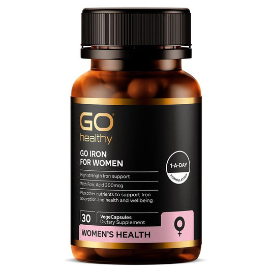 GO Healthy GO Iron for Women 30 Capsules