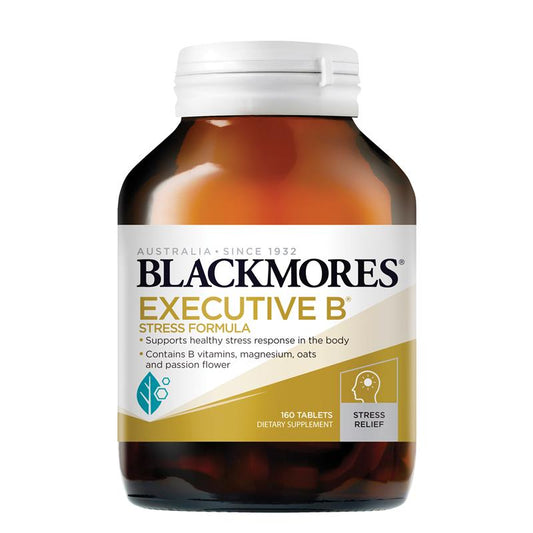 Blackmores Executive B Stress Formula 澳洲澳佳寶 壓力緩解B群維生素片 160片