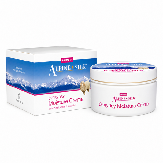 Alpine Silk Everyday Moisture Creme，紐西蘭羊毛脂每日保濕霜 100g
