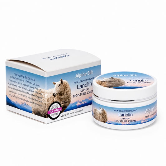 Alpine Silk Organic Lanolin Moisture Creme 100g