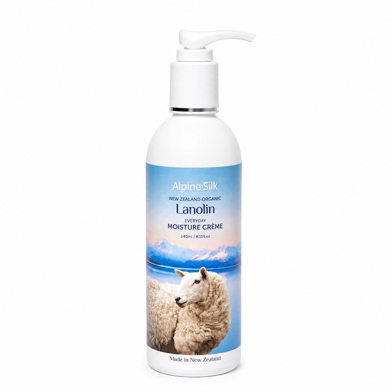 Alpine Silk Organic Lanolin Moisture Creme 240ml