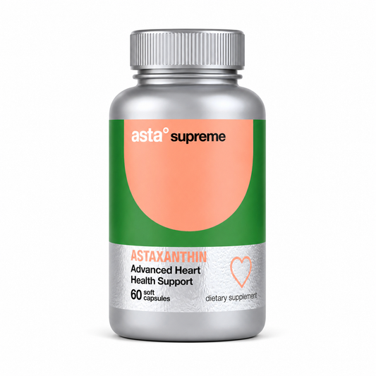 Asta Supreme Astaxanthin Heart Support 60 Capsules
