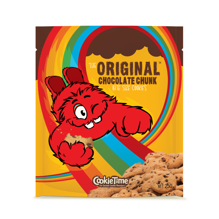 Cookie Time The Original Chocolate Chunk Bite Size Cookies 250g