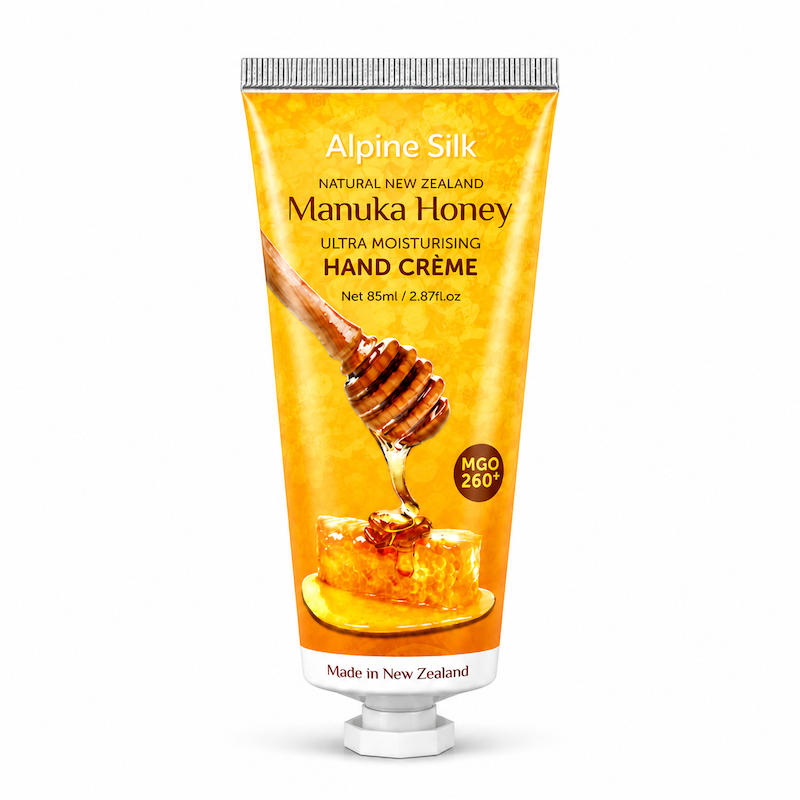 Alpine Silk Manuka Honey MGO260+ Hand & Nail Cream，紐西蘭麥蘆卡蜂蜜護手護甲霜 85ml