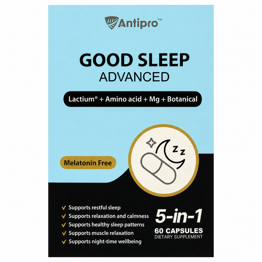 Antipro Good Sleep Advanced 夜間複方配方 60粒