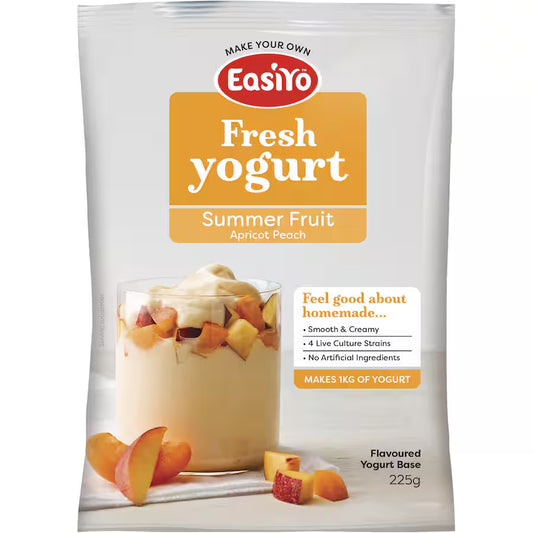 EasiYo Yogurt Base 紐西蘭 自製優格粉 (夏日水果) 225g