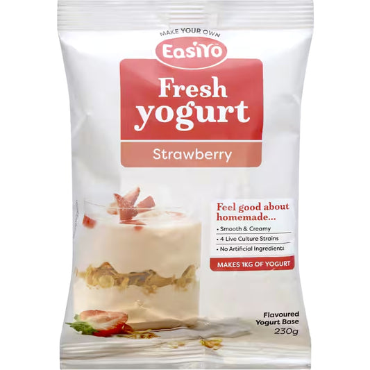 EasiYo Yogurt Base 紐西蘭 自製優格粉 (草莓) 230g