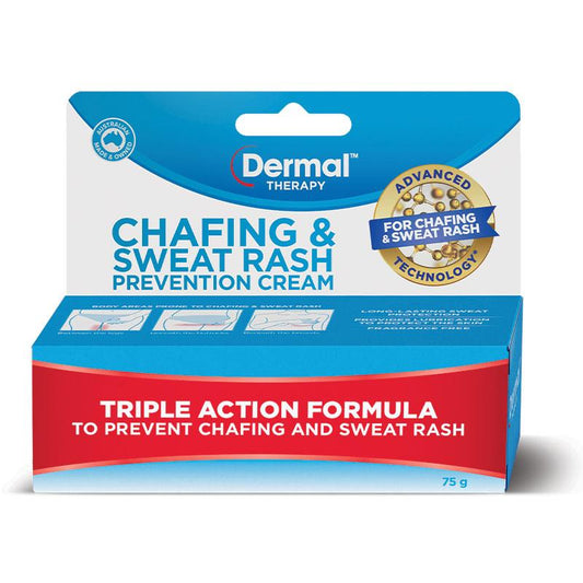 Dermal Therapy Chafing & Sweat Rash Cream 摩擦悶熱防護霜 75g