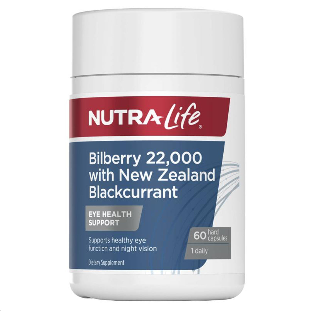 Nutralife Bilberry 22,000 with Blackcurrant 60 Capsules