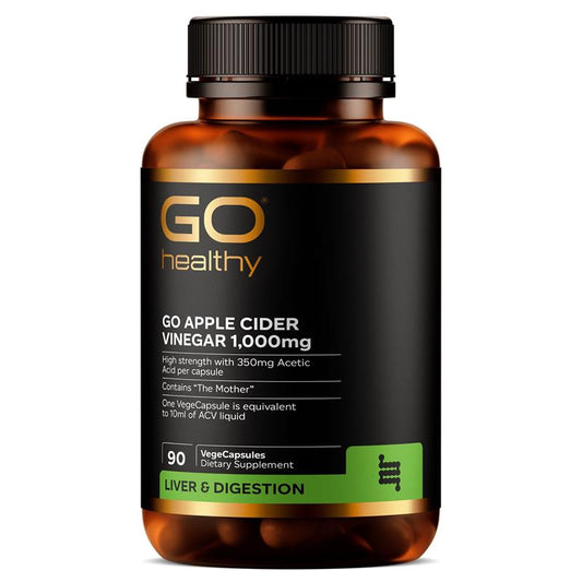 GO Healthy Apple Cider Vinegar 1000mg 90 Capsules