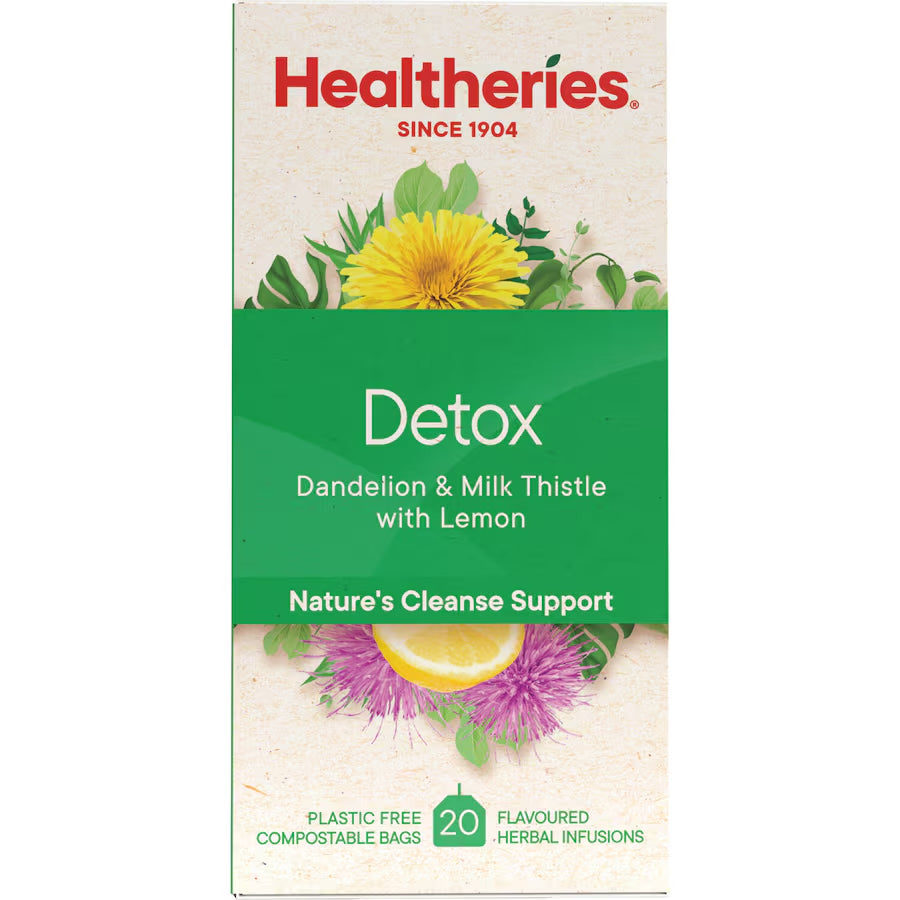 Healtheries Detox Herbal Tea 20 Bags
