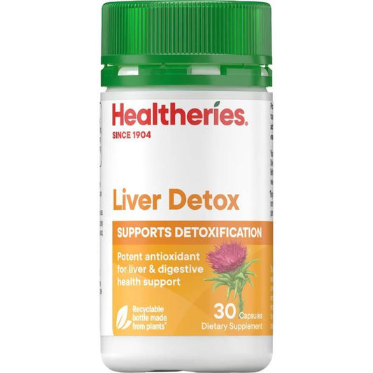 Healtheries Liver Detox (New Zealand) Capsules 30 capsules