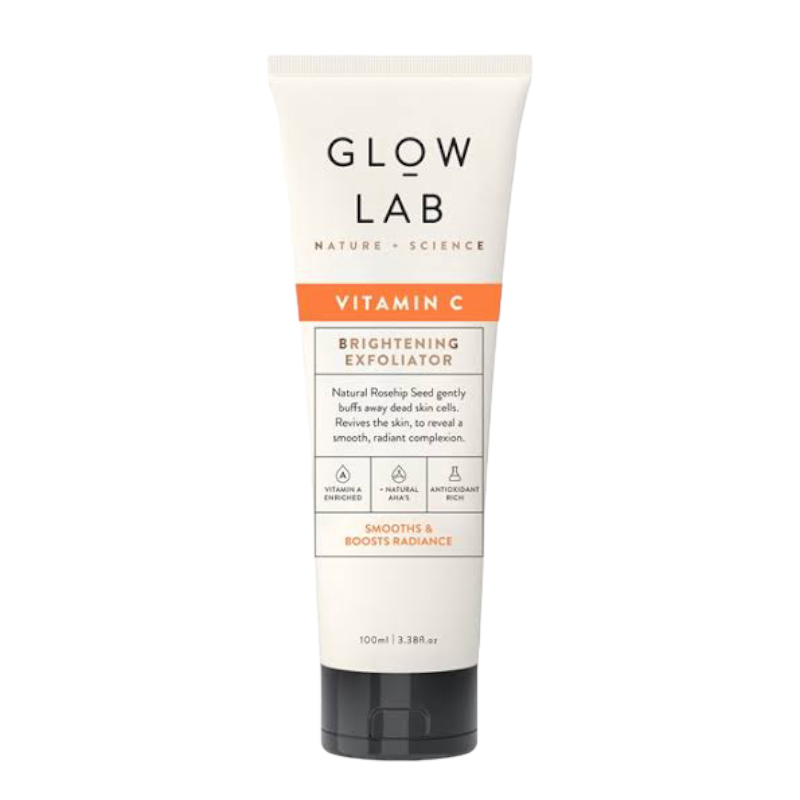 Glow Lab Brightening Exfoliator New Zealand Rosehip Seed Oil Brightening Exfoliator 100g