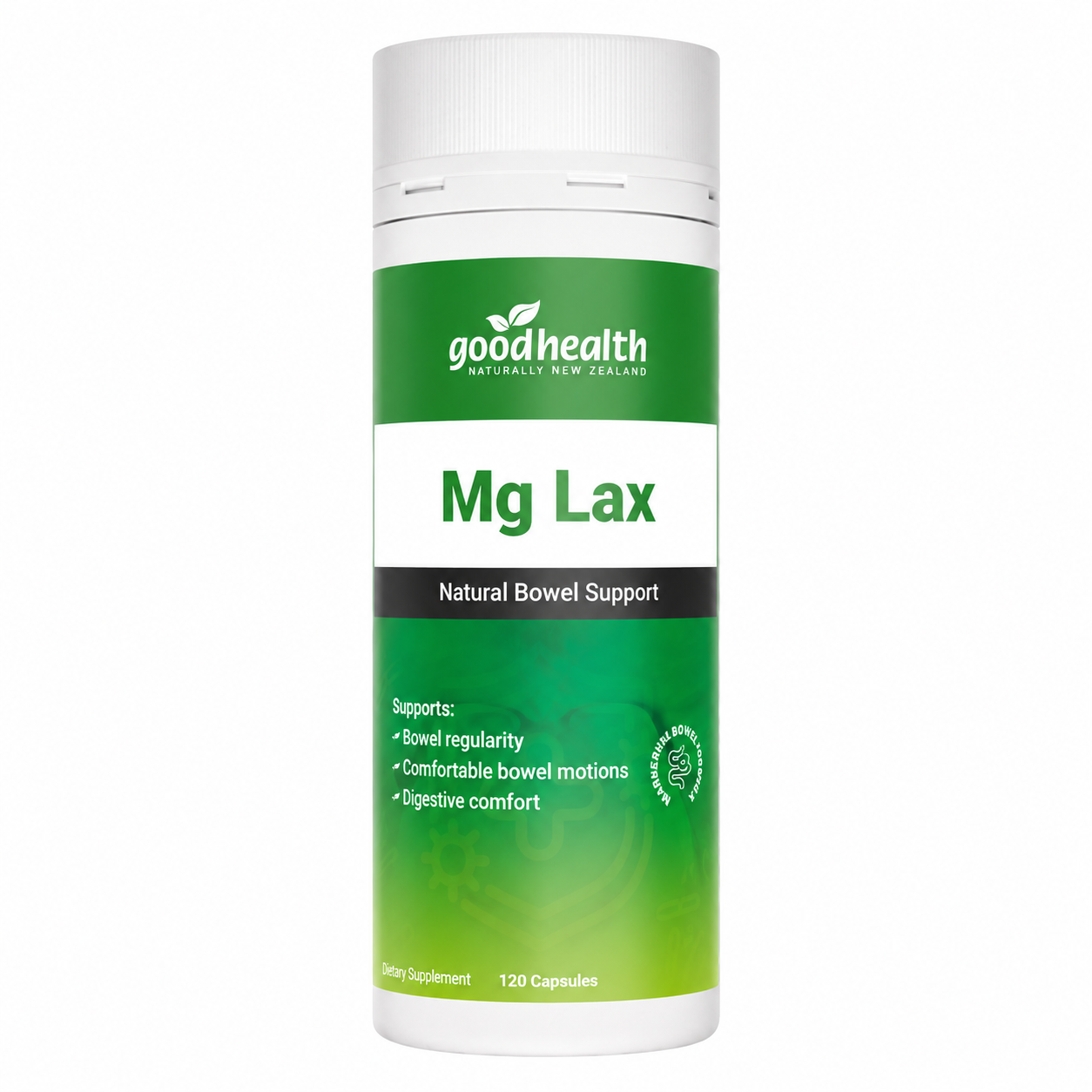 Good Health Mg Lax，紐西蘭好健康，天然蘆薈通便丸 120粒