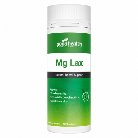 Good Health Mg Lax Natural Aloe Vera Laxative 120 Tablets