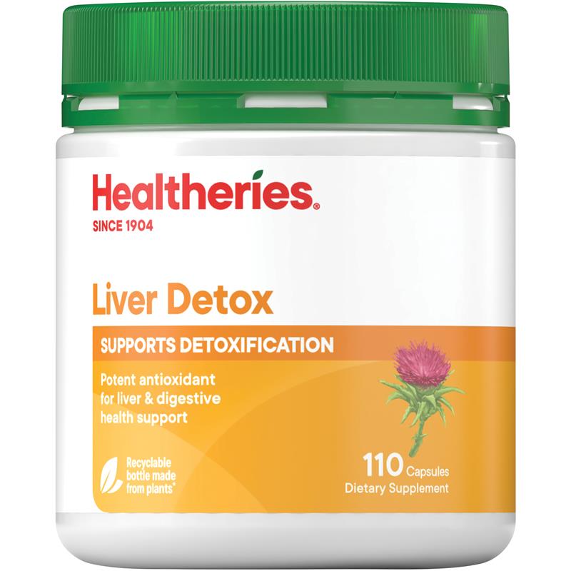 Healtheries Liver Detox，奶薊草護肝配方 110粒