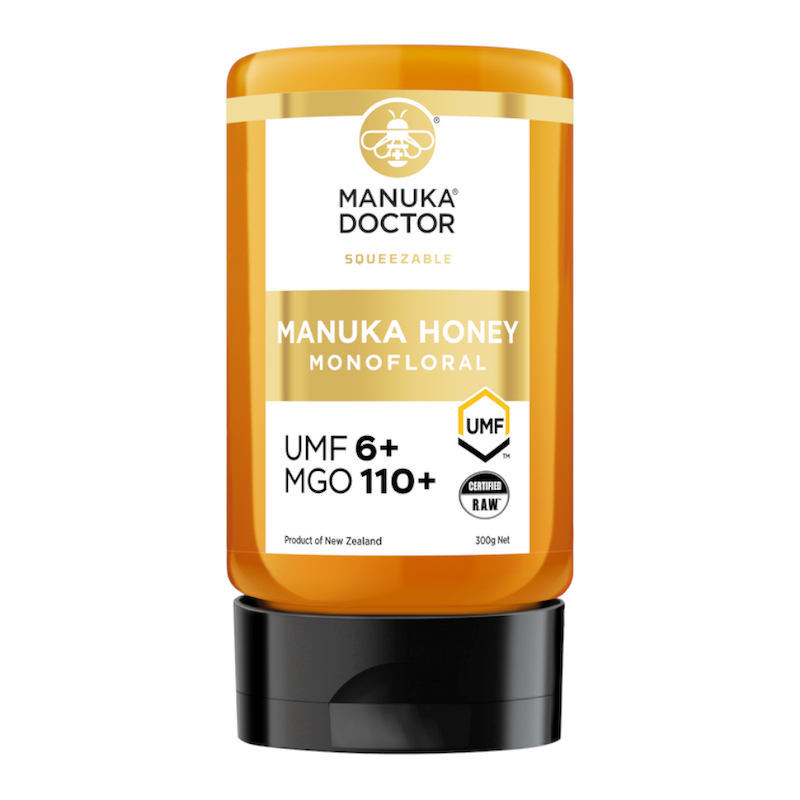 Manuka Doctor Manuka Honey UMF6+ MGO110+ 300g Squeeze Pack