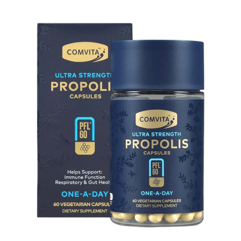 Comvita Ultra Strength Propolis PFL60 Vegetarian Capsules 60 Capsules