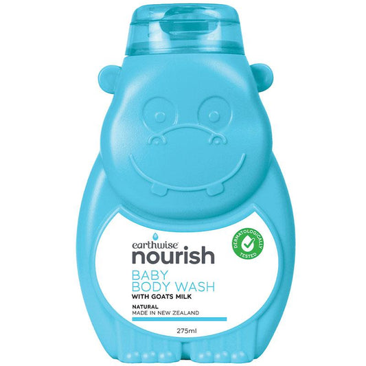 Earthwise Baby Body Wash コビトカバヤギミルクベビーボディソープ 275ml