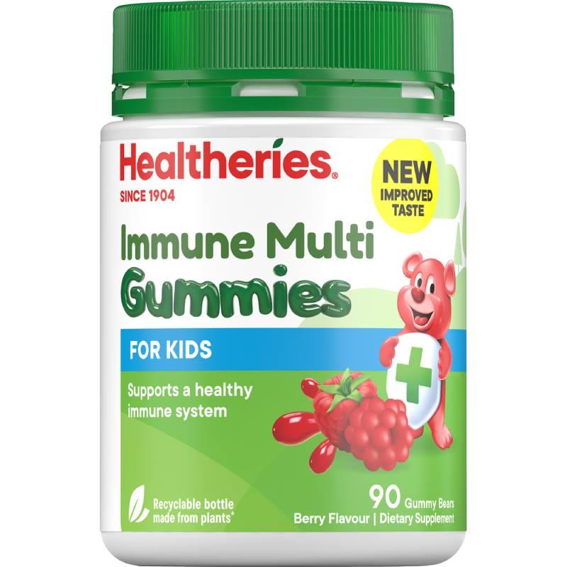 Healtheries Immune Multi Gummies for Kids, Berry Flavor, 90 Gummies