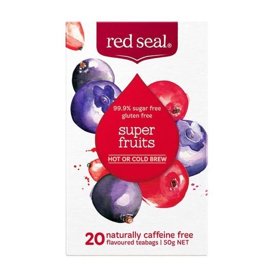 Red Seal Fruit Tea Superfruits，紐西蘭紅印，超級水果果茶包 20入