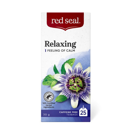 Red Seal Relaxing、ニュージーランド レッドシール、リラックスティーバッグ 25個