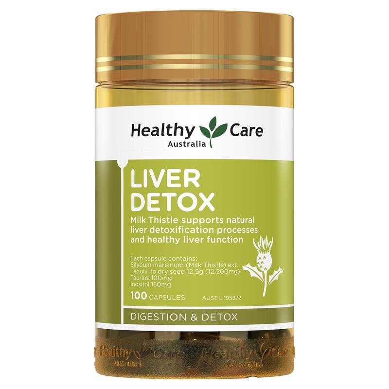 Healthy Care Liver Detox Capsules 60 Capsules