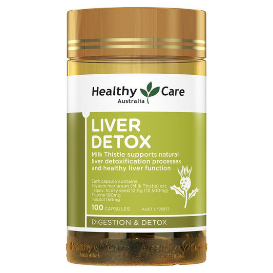 Healthy Care Liver Detox Capsules 60 Capsules