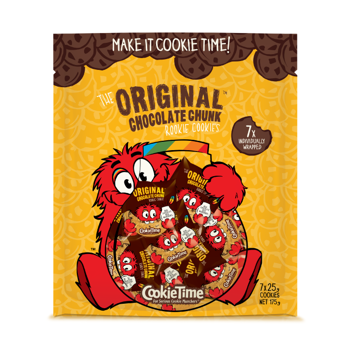 Cookie Time 紐西蘭經典巧克力碎片餅乾 25g × 7包