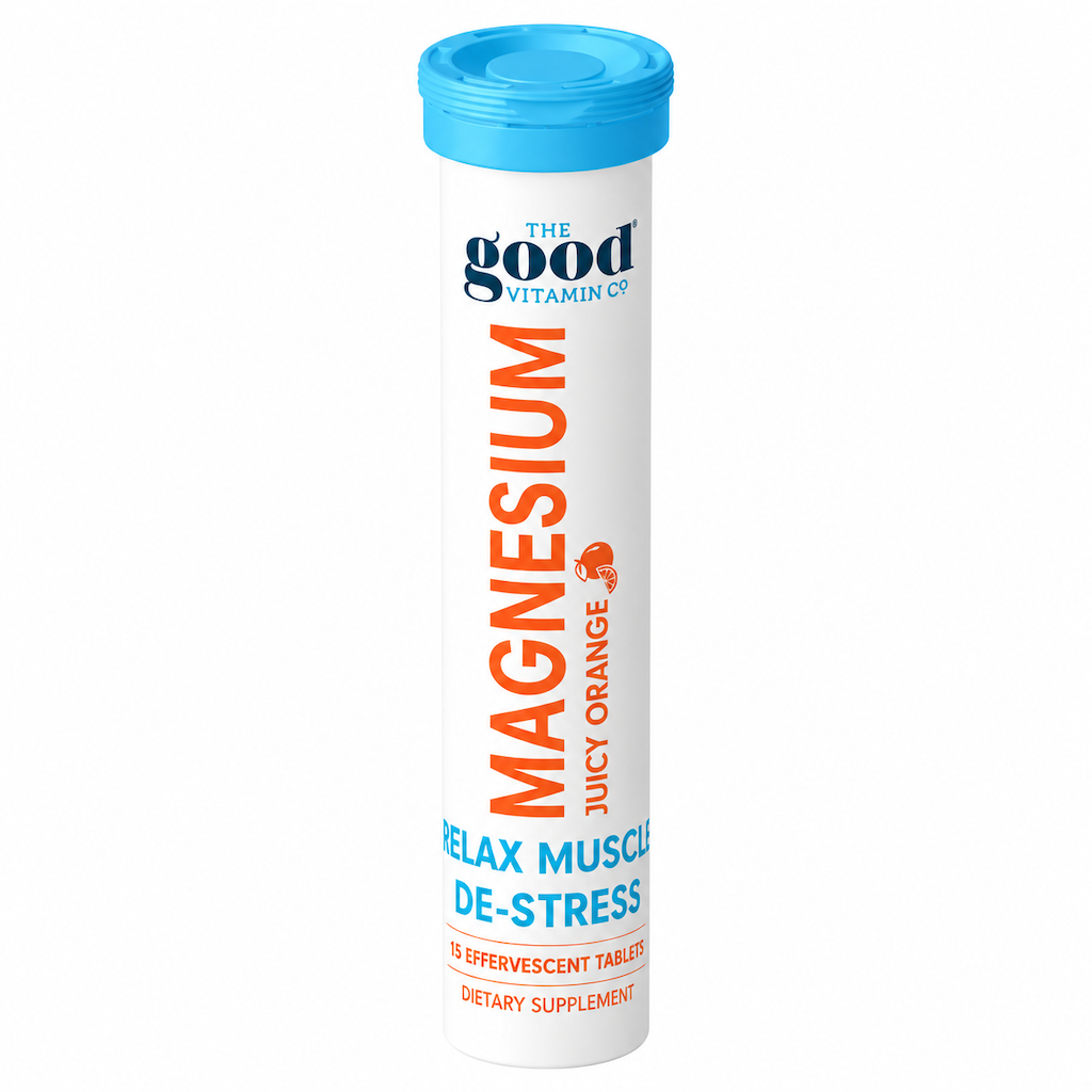 The Good Vitamin Co Magnesium 鎂泡騰片 柑橘口味 15片