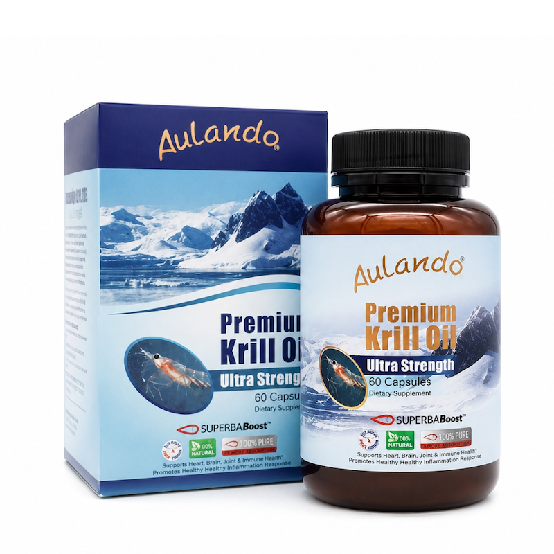 Aulando Premium Krill Oil Ultra Strength 高濃度磷蝦油膠囊 90粒