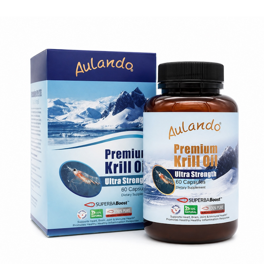 Aulando Premium Krill Oil Ultra Strength 高濃度磷蝦油膠囊 90粒