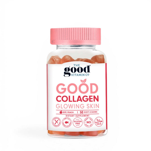 The Good Vitamin Co Good Collagen Glowing Skin 紐西蘭 深海膠原蛋白肽軟糖 50粒