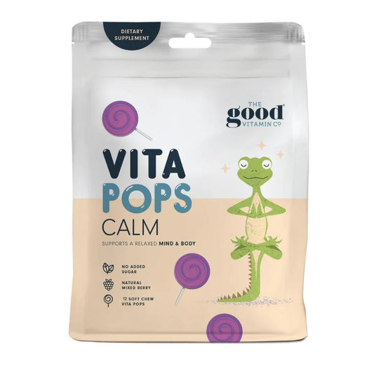 The Good Vitamin Co Vita Pops Calm Natural Berry 12 Pack