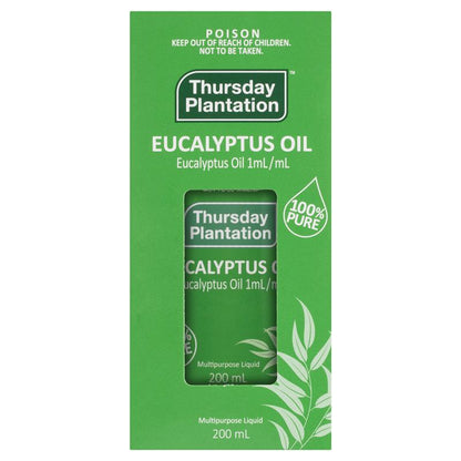 Thursday Plantation Eucalyptus Oil 澳洲星期四農莊 100%純尤加利精油 200ml