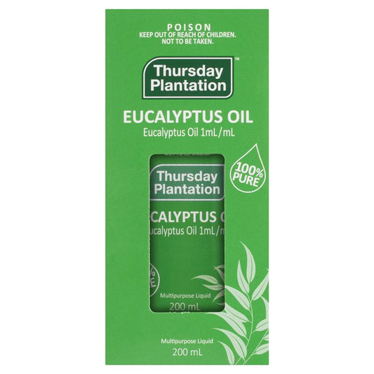 Thursday Plantation Eucalyptus Oil 100% Pure 200ml