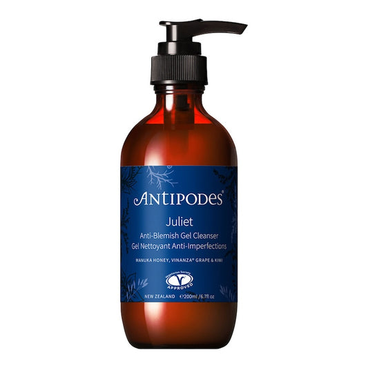 Antipodes Juliet Anti-Blemish Gel Cleanser，天然祛痘凝膠潔面乳，200ml