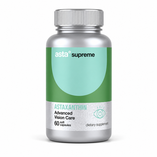 Asta Supreme Astaxanthin Vision Care 紐西蘭，天然蝦紅素 視力保健配方 60粒