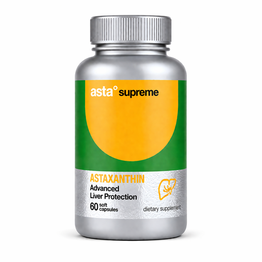 Asta Supreme Astaxanthin Liver Protection 60 Capsules