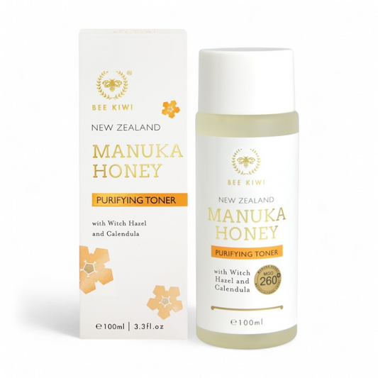 Bee Kiwi Manuka Honey Purifying Toner 麥蘆卡蜂蜜淨膚化妝水 100ml