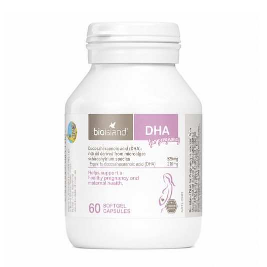 Bio Island DHA For Pregnancy，孕婦海藻油DHA 60粒