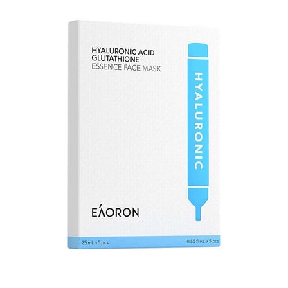 Eaoron Hyaluronic Acid Glutathione 澳洲玻尿酸穀胱甘肽精華面膜 5片 x 25ml